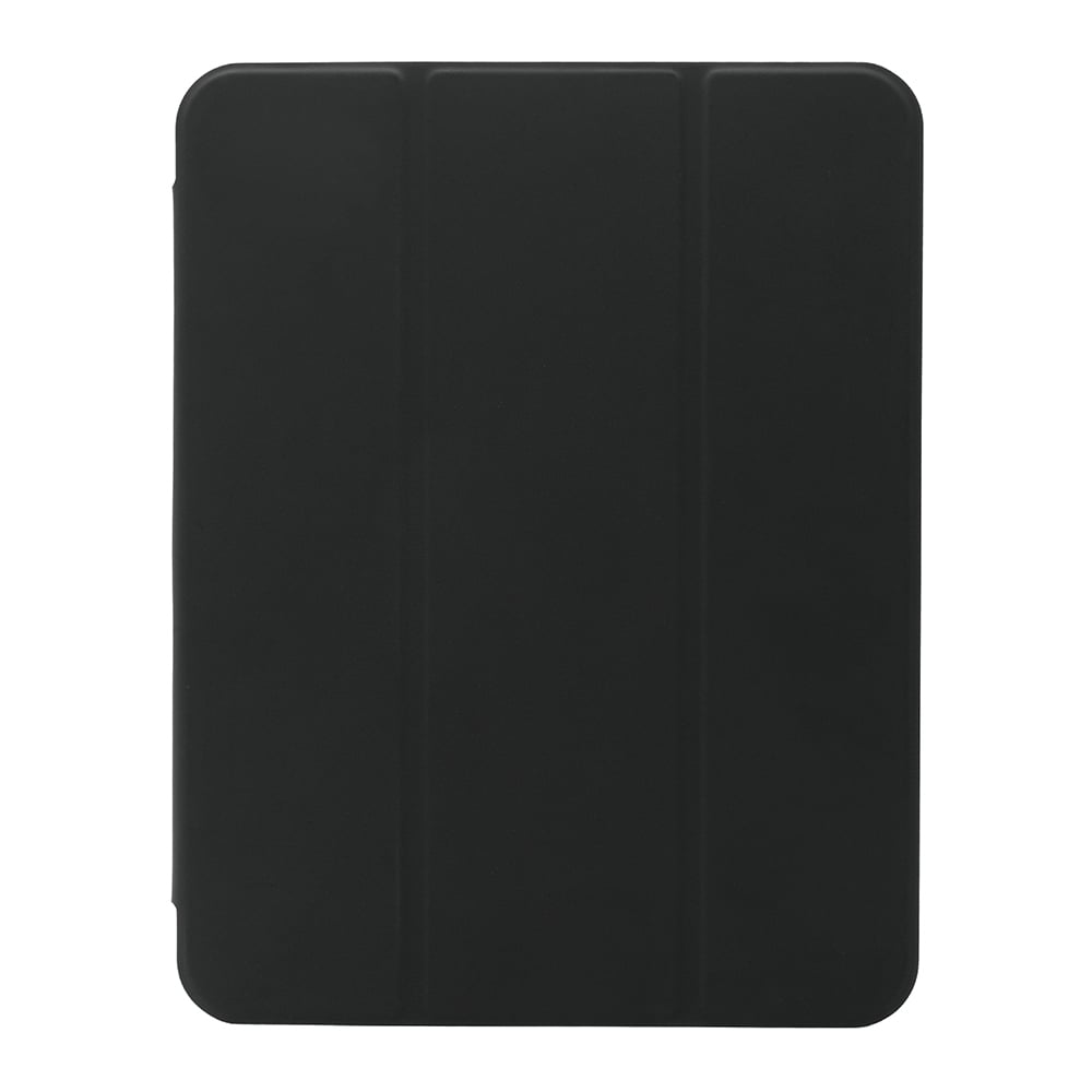 for iPad [Turtle Flip] Apple Pencil収納可能 衝撃吸収 ハイブリッドクリアフリップケース