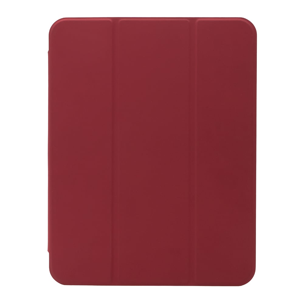 for iPad [Turtle Flip] Apple Pencil収納可能 衝撃吸収 ハイブリッドクリアフリップケース