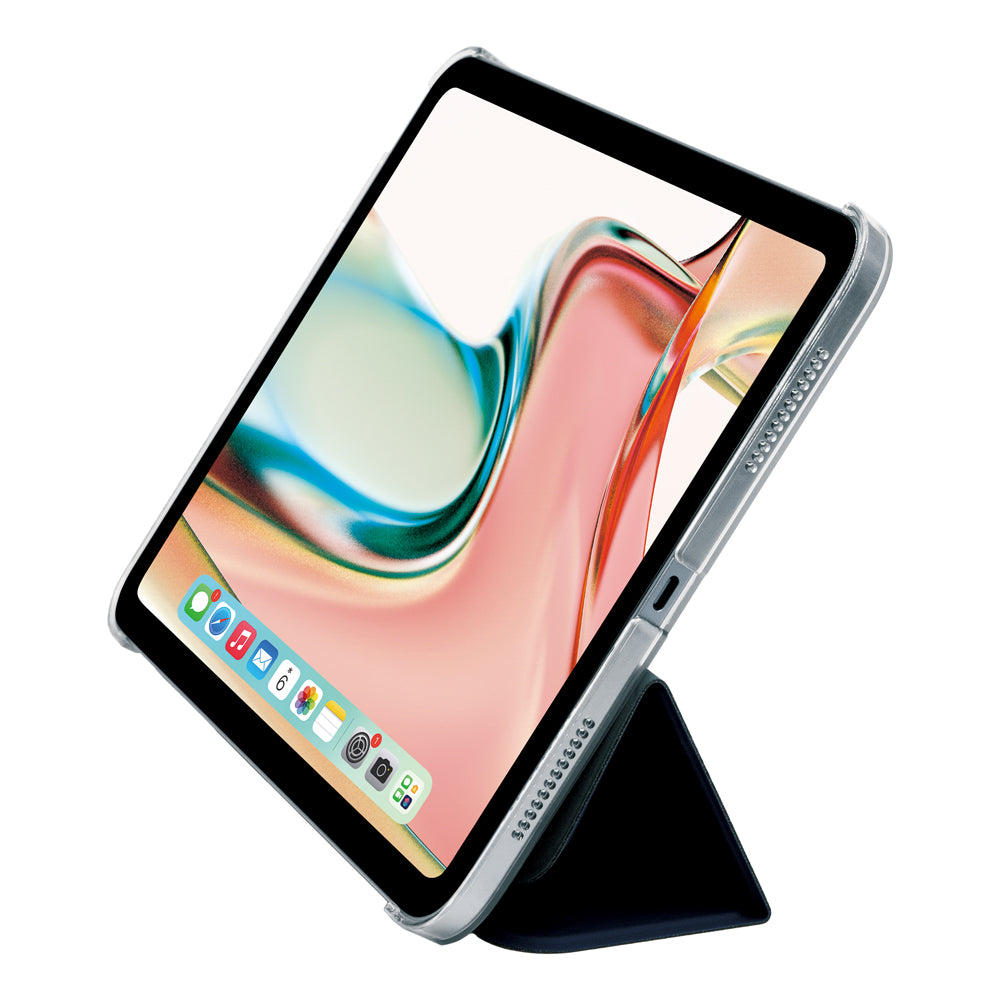 【GIGAスクール用】for iPad[FLIP SHELL] 背面クリア フリップシェルケース