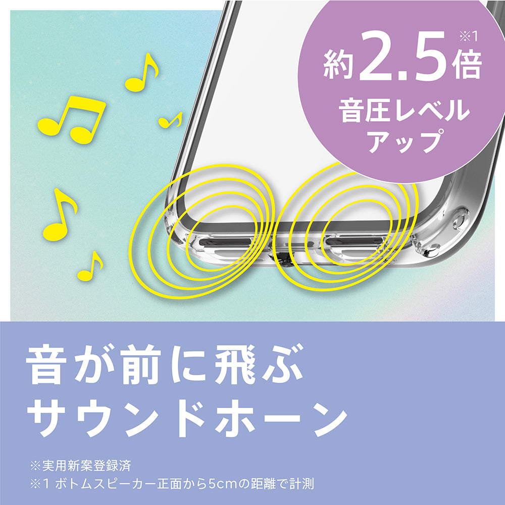 for iPhone [Aegis Solid MyFav] 超精密設計 推し活クリアフルカバーTPUケース