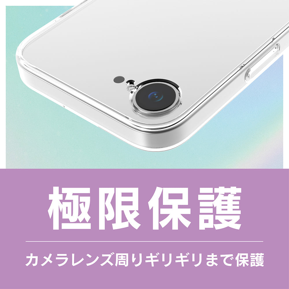for iPhone [Turtle Solid MyFav] 超精密設計 推し活クリアハイブリッドケース エコパッケージ
