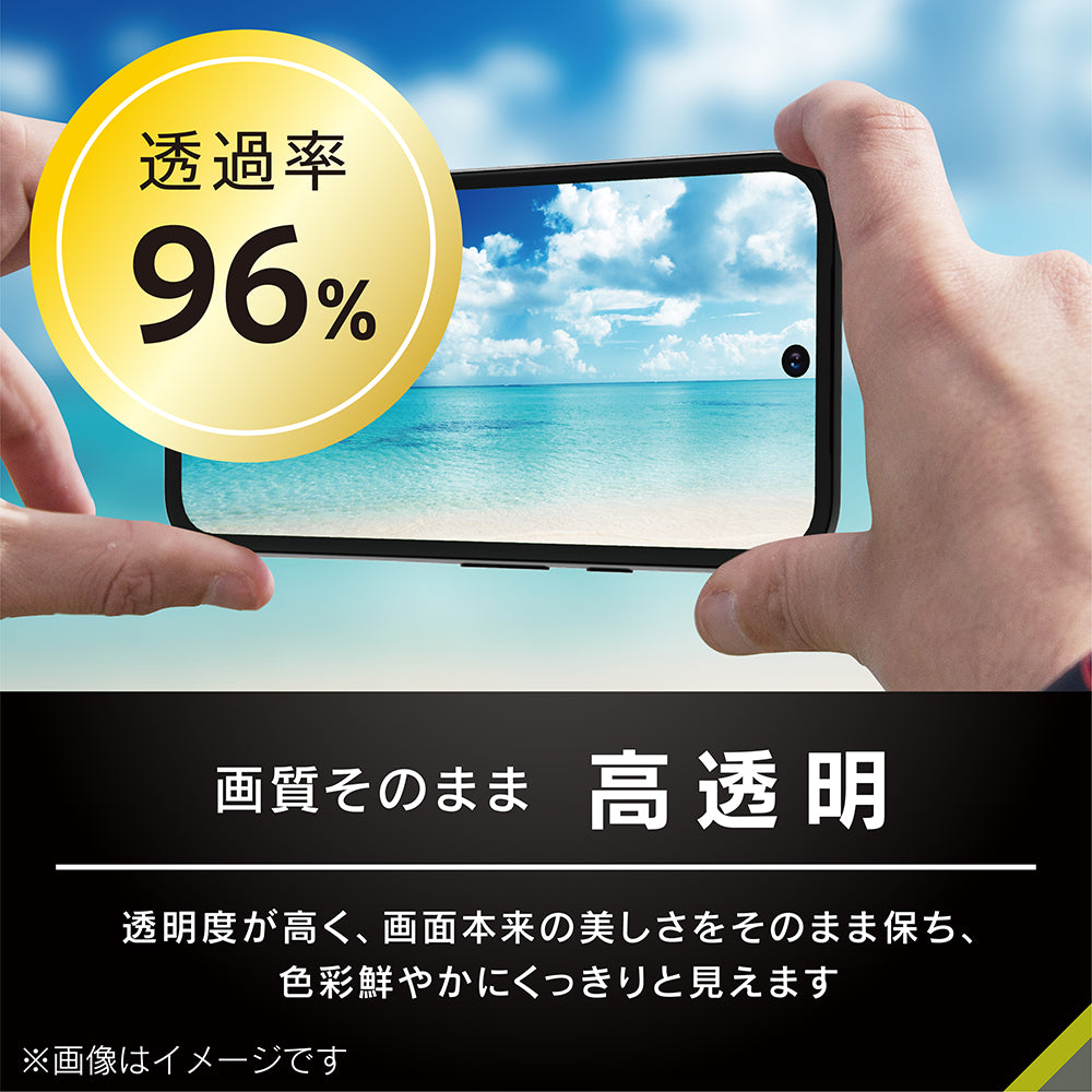 for Pixel フルカバー 超透明 画面保護強化ガラス 位置ピタ