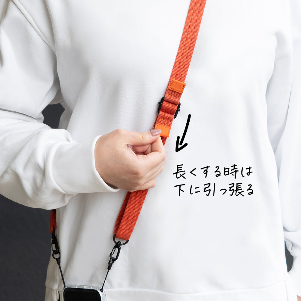 完売御礼】[QUICK SHOT STRAP] クイックアジャスト機能付きショルダー
