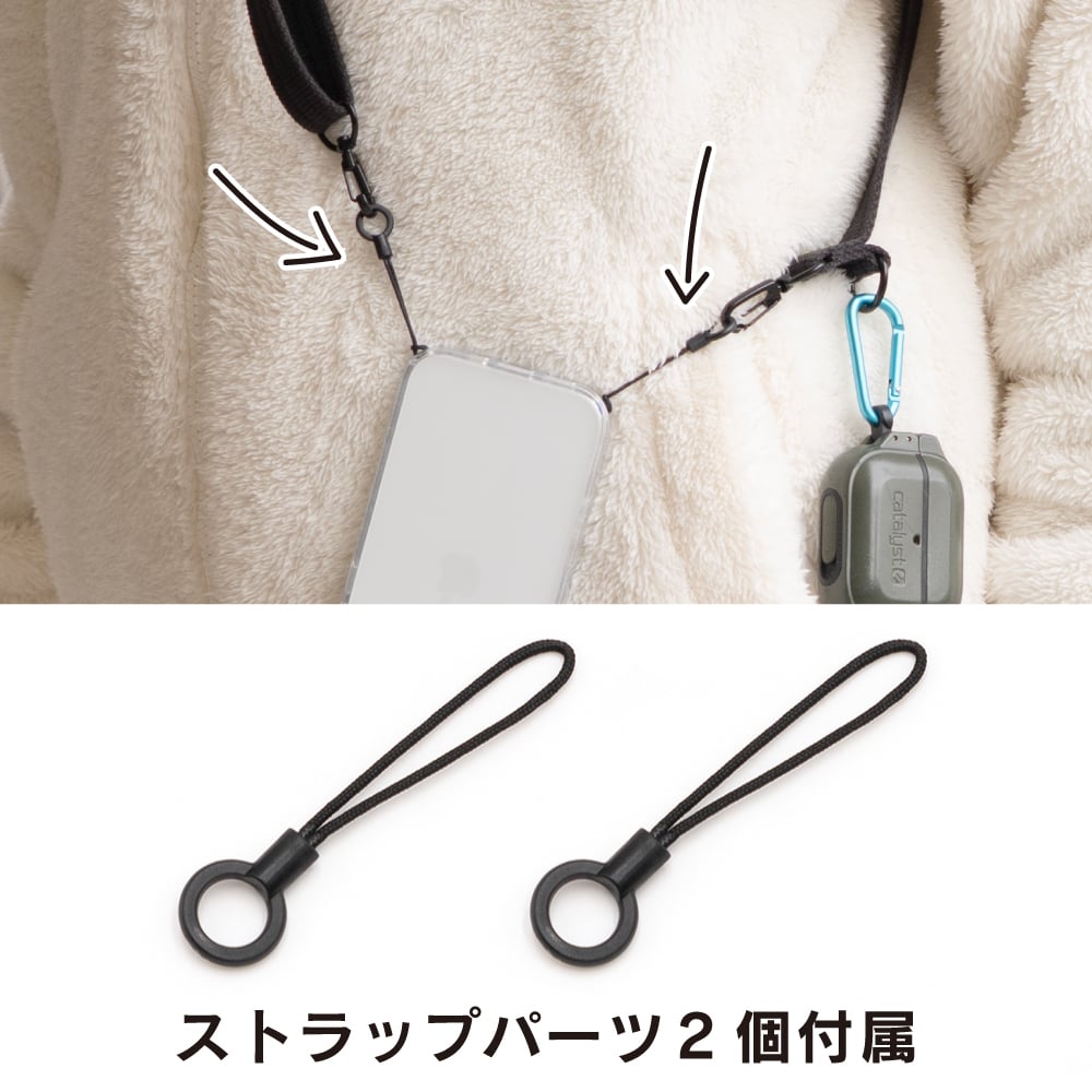 [QUICK SHOT STRAP] クイックアジャスト機能付きショルダーストラップ エコパッケージ