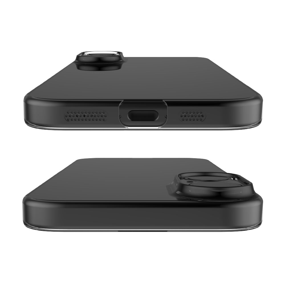 for iPhone [AIR-REAL INVISIBLE] 超精密設計 極薄軽量ケース