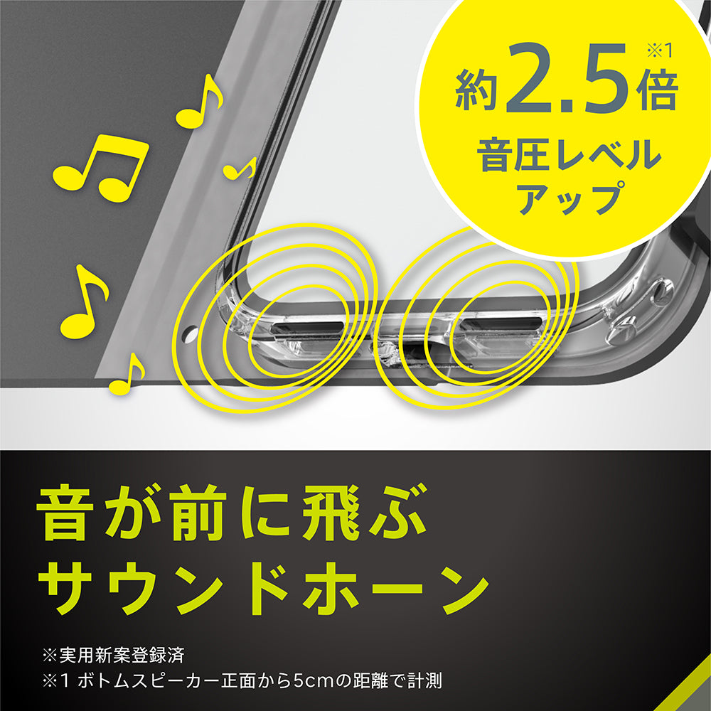 for iPhone [FlipNote] 耐衝撃フリップノートケース エコパッケージ