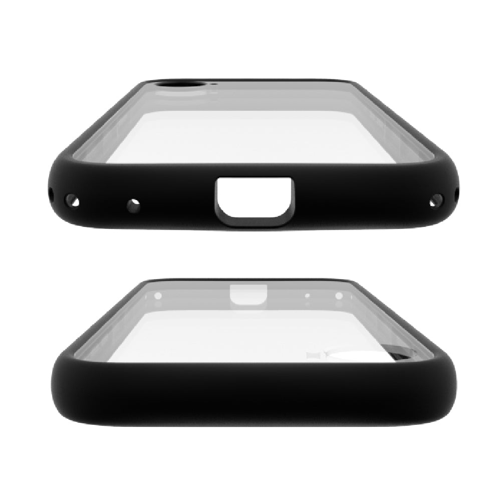 for iPhone [LIGHT SHIELD Solid] 超精密設計 衝撃吸収 ハイブリッドクリアケース