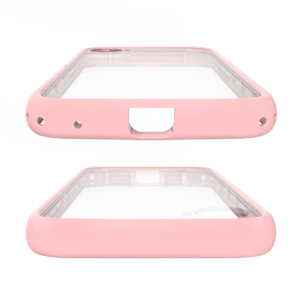 for iPhone [LIGHT SHIELD Solid] 超精密設計 衝撃吸収 ハイブリッドクリアケース