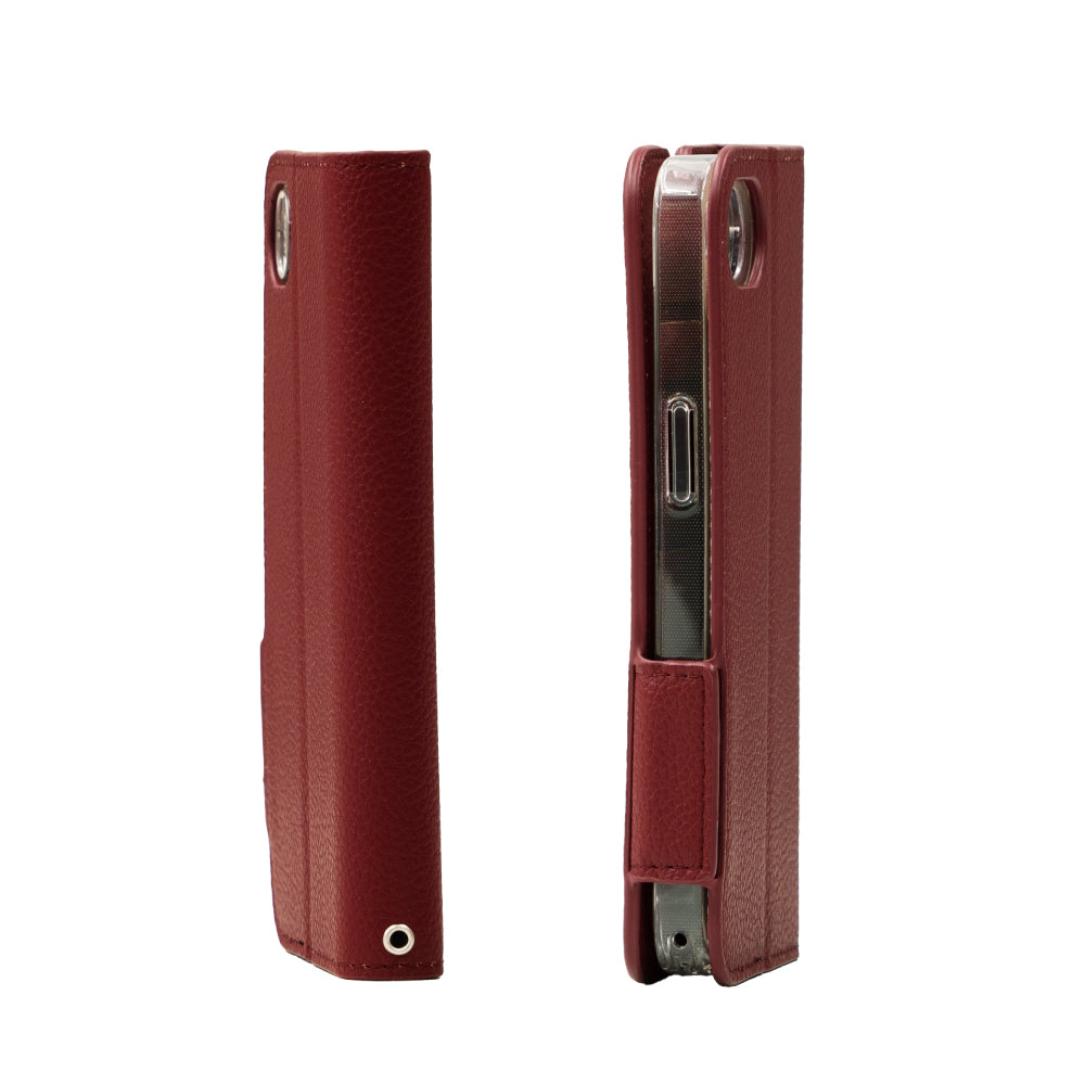 for iPhone [FlipNote] 耐衝撃フリップノートケース