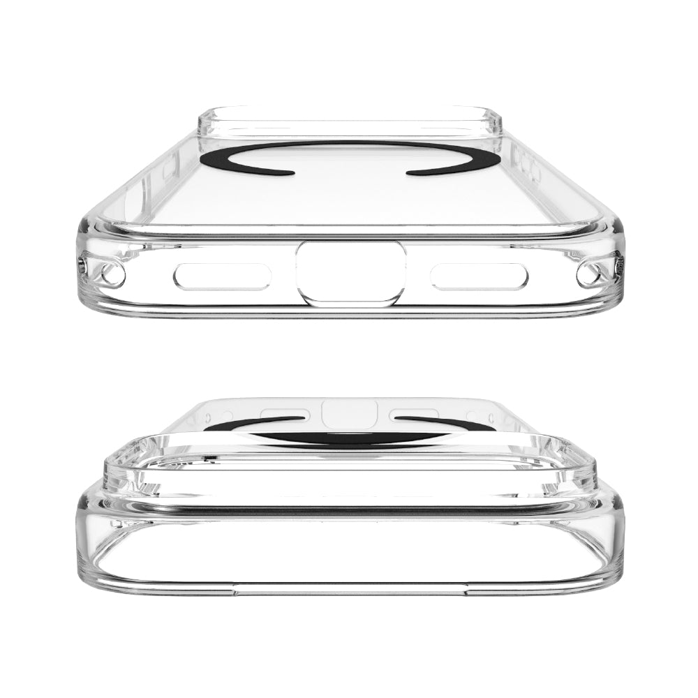 for iPhone [Turtle] MagSafe対応 ハイブリッドクリアケース