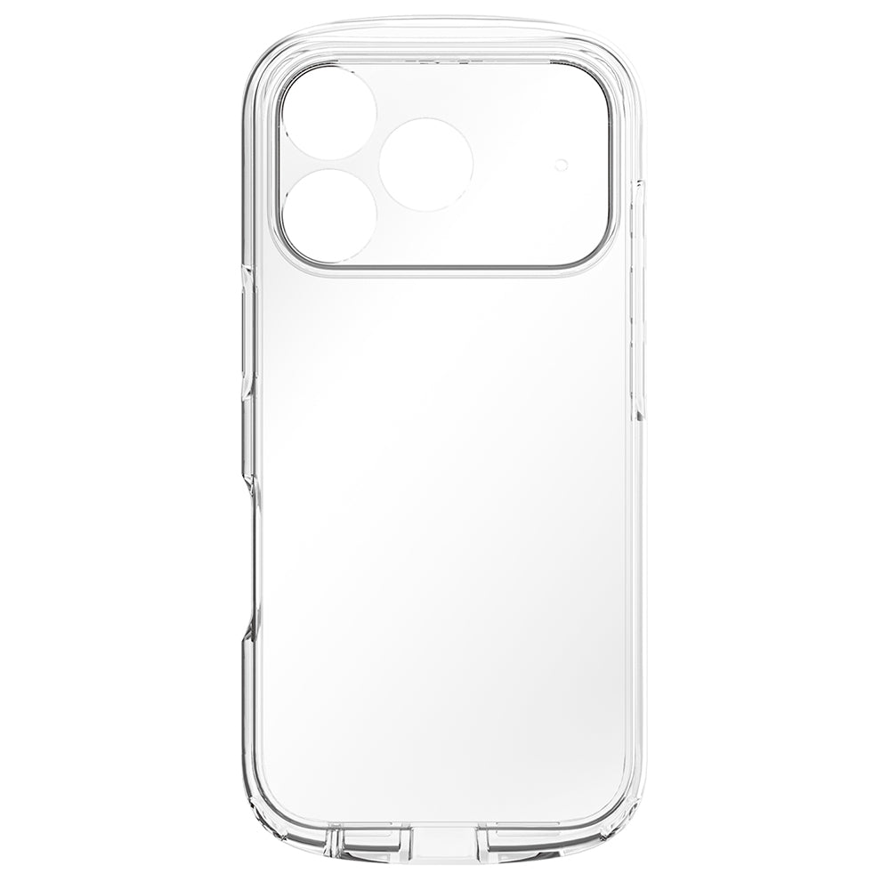 for iPhone [LIGHT SHIELD Solid] 超精密設計 衝撃吸収 ハイブリッドクリアケース