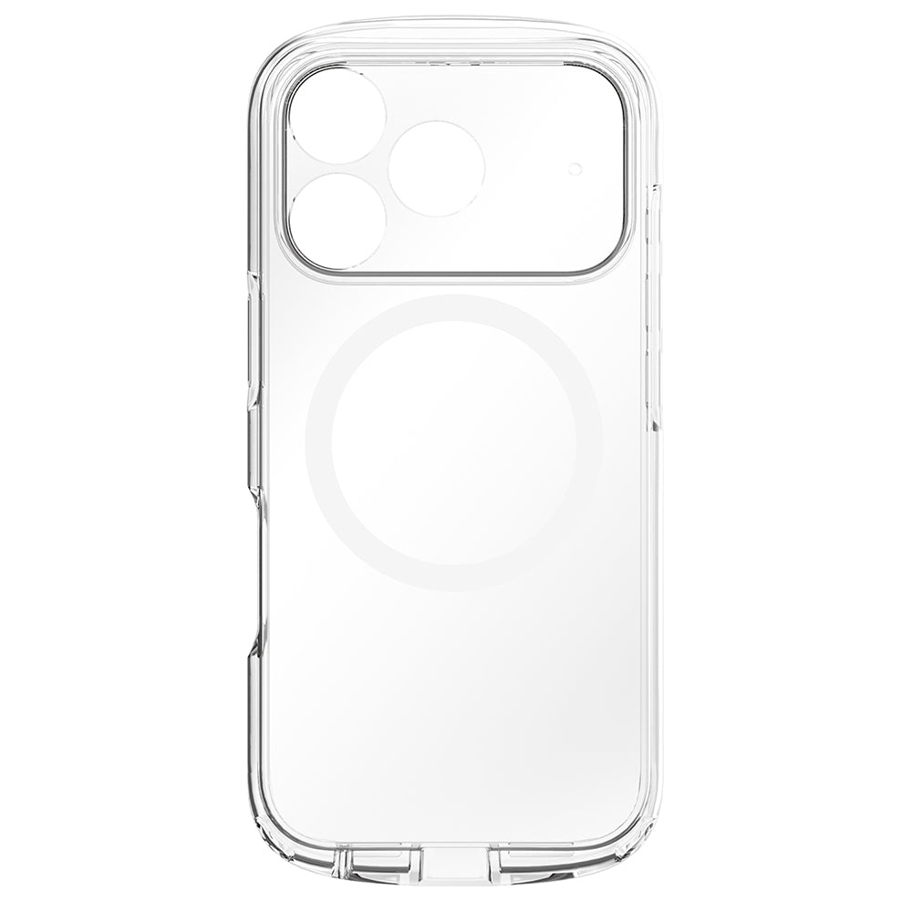 for iPhone [LIGHT SHIELD Solid] MagSafe対応 超精密設計 衝撃吸収 ハイブリッドクリアケース
