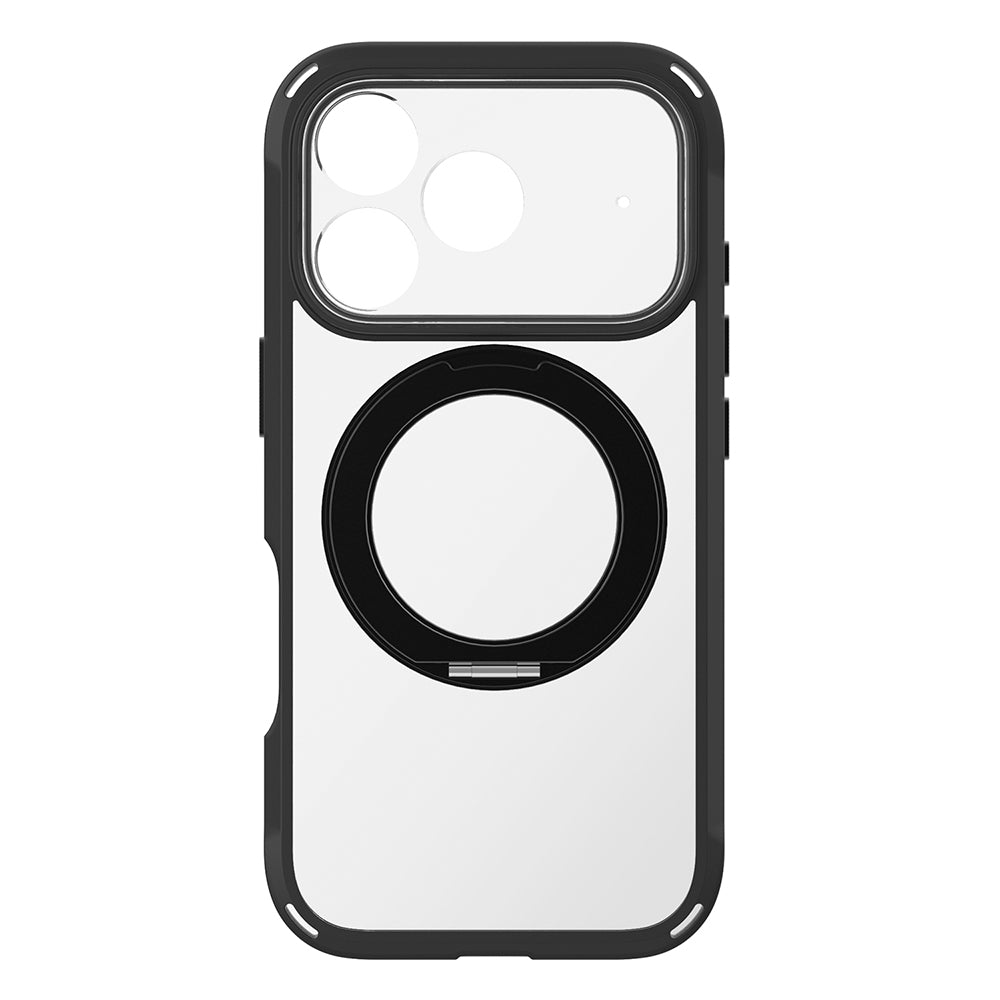 for iPhone [GRAV Solid UNLIMITED MagStand] MagSafe対応 超精密設計 耐衝撃5M リングスタンド付きハイブリッドケース