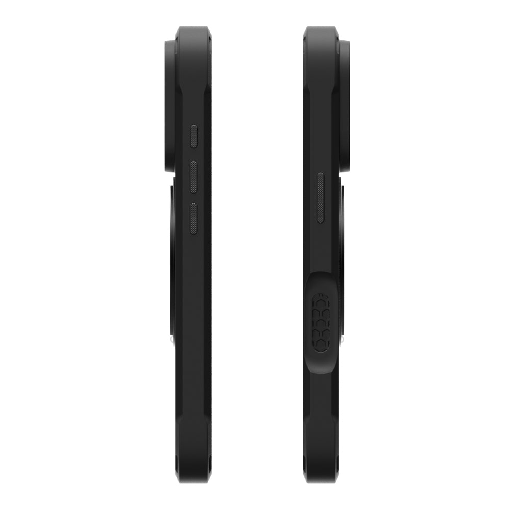 for iPhone [GRAV Solid UNLIMITED MagStand] MagSafe対応 超精密設計 耐衝撃5M リングスタンド付きハイブリッドケース