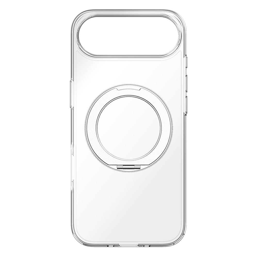 for iPhone [Turtle MagStand] MagSafe対応 リングスタンド付きハイブリッドクリアケース