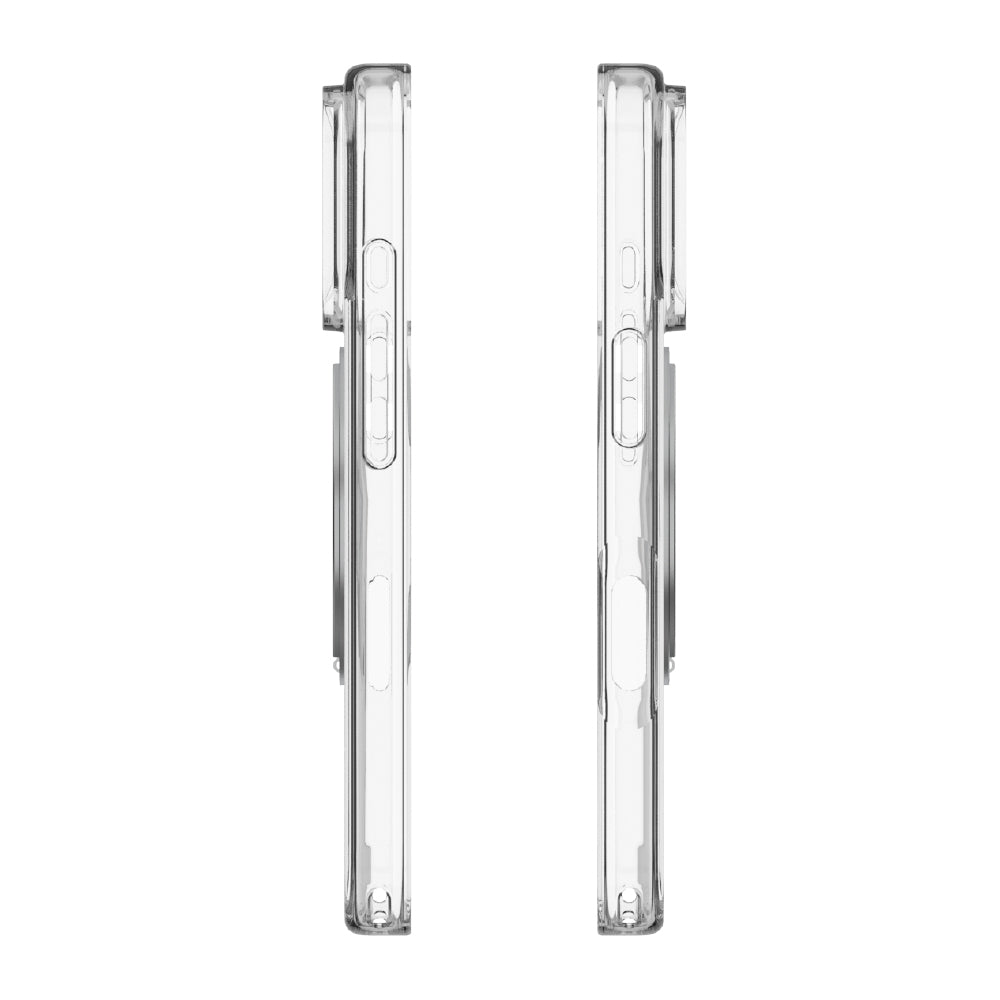 for iPhone [Turtle MagStand] MagSafe対応 リングスタンド付きハイブリッドクリアケース