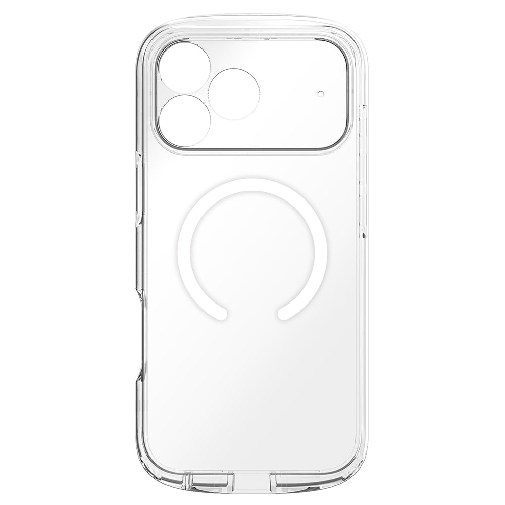 for iPhone [LIGHT SHIELD Solid] MagSafe対応 超精密設計 衝撃吸収 ハイブリッドクリアケース