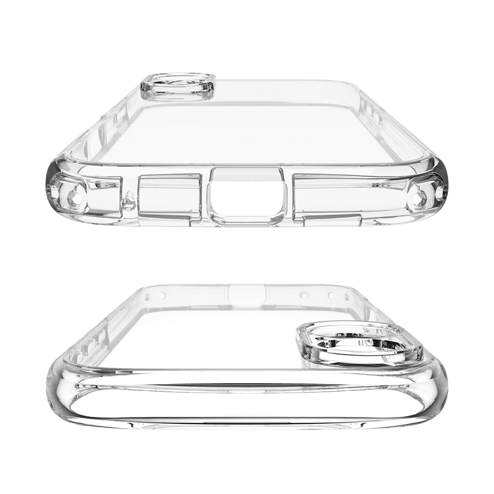 for iPhone ajouter  [LIGHT SHIELD Solid] 超精密設計 衝撃吸収 ハイブリッドクリアケース