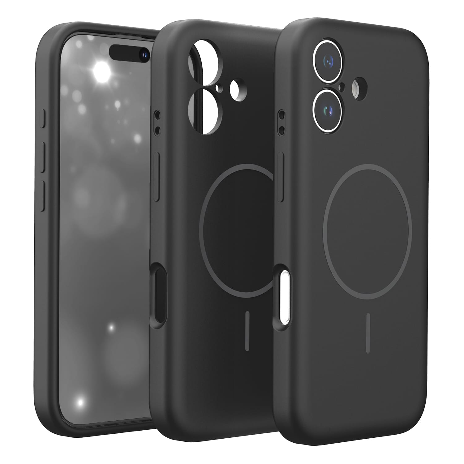 for iPhone ajouter  [Coron] MagSafe対応 超精密設計 衝撃吸収シリコンケース