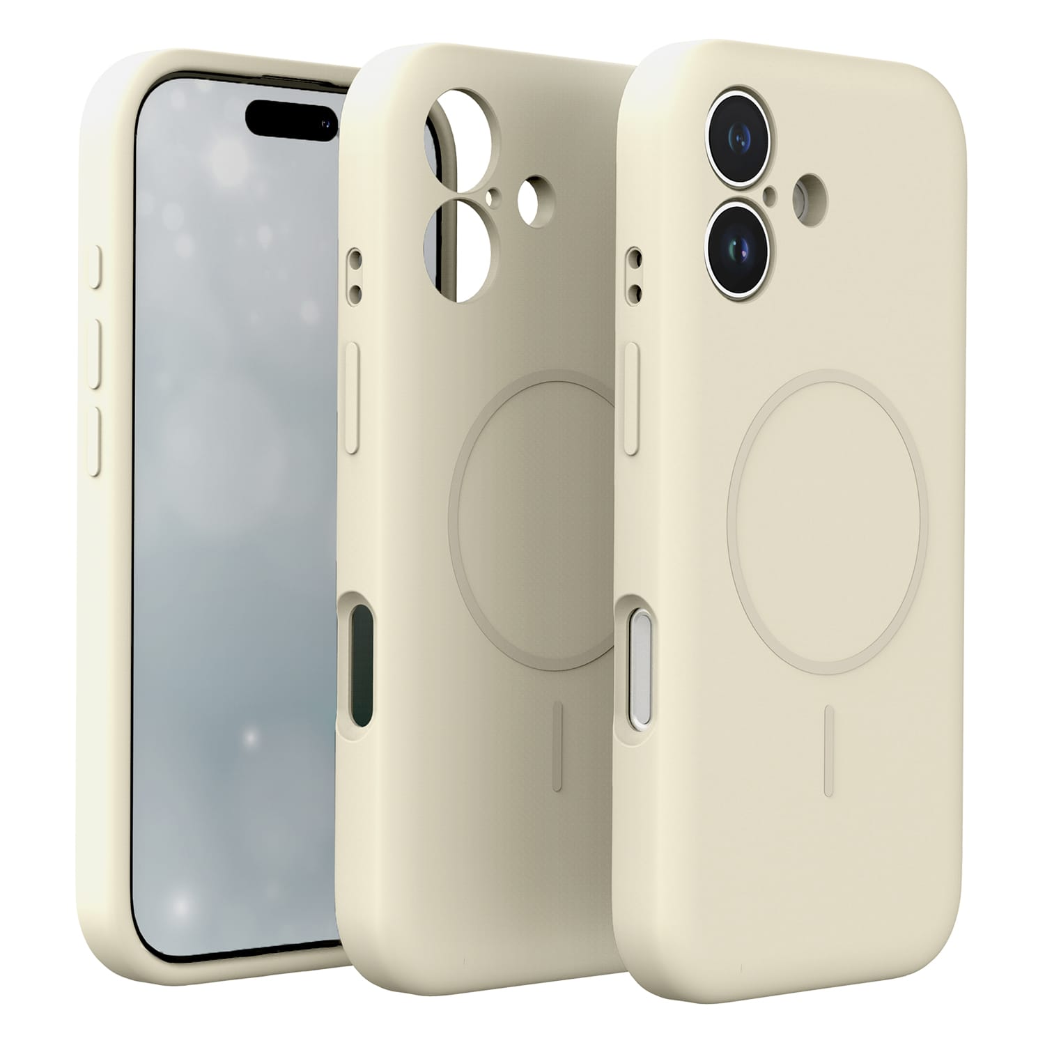 for iPhone ajouter  [Coron] MagSafe対応 超精密設計 衝撃吸収シリコンケース