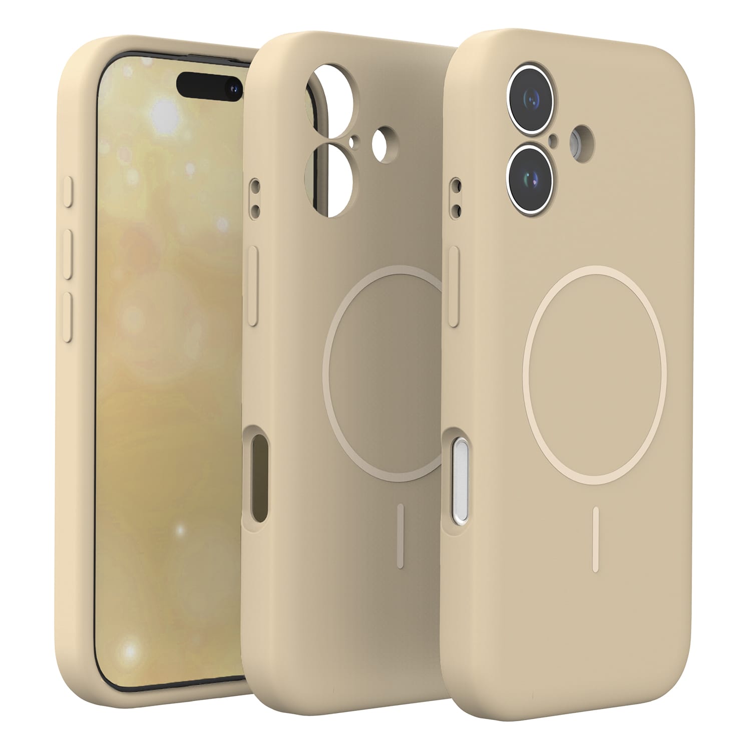 for iPhone ajouter  [Coron] MagSafe対応 超精密設計 衝撃吸収シリコンケース