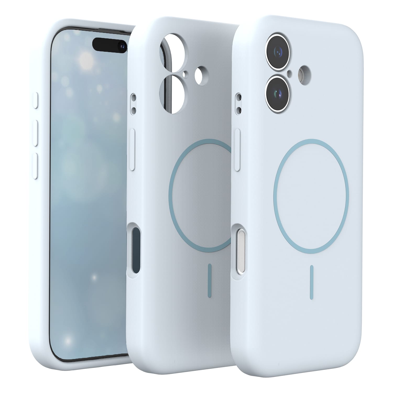 for iPhone ajouter  [Coron] MagSafe対応 超精密設計 衝撃吸収シリコンケース
