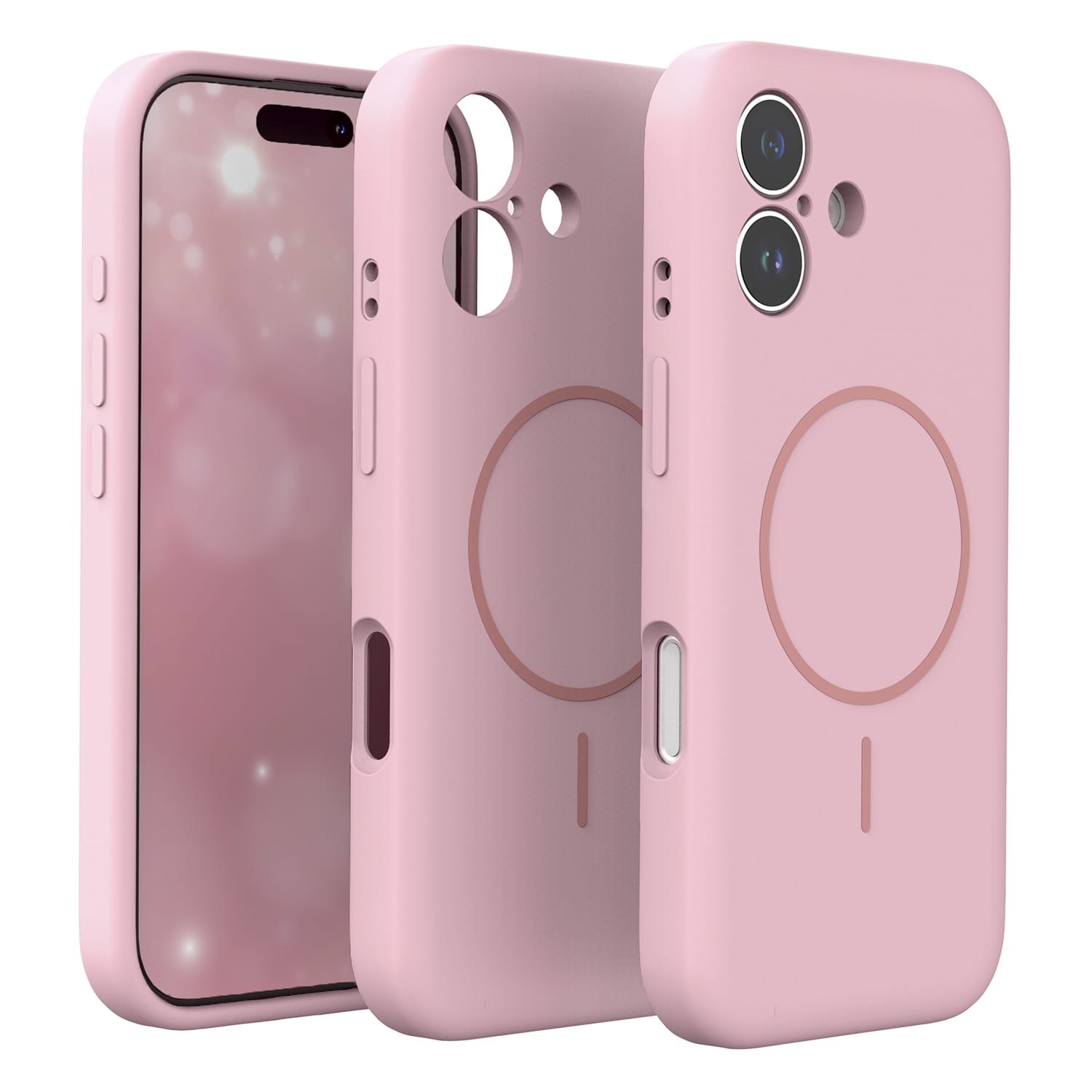for iPhone ajouter  [Coron] MagSafe対応 超精密設計 衝撃吸収シリコンケース