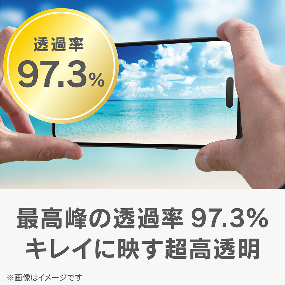 for iPhone ajouter [PicPro] トップコート2度塗り 最高峰の透過率