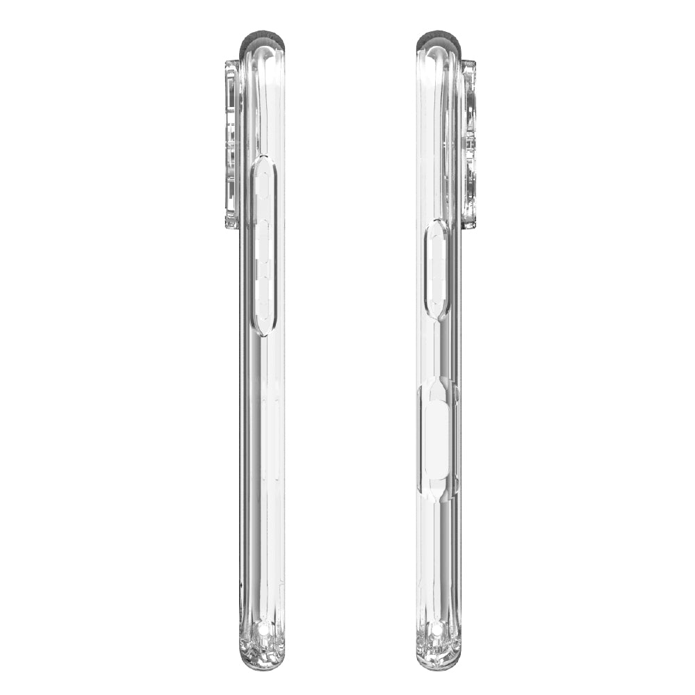 for iPhone ajouter  [LIGHT SHIELD Solid] 超精密設計 衝撃吸収 ハイブリッドクリアケース