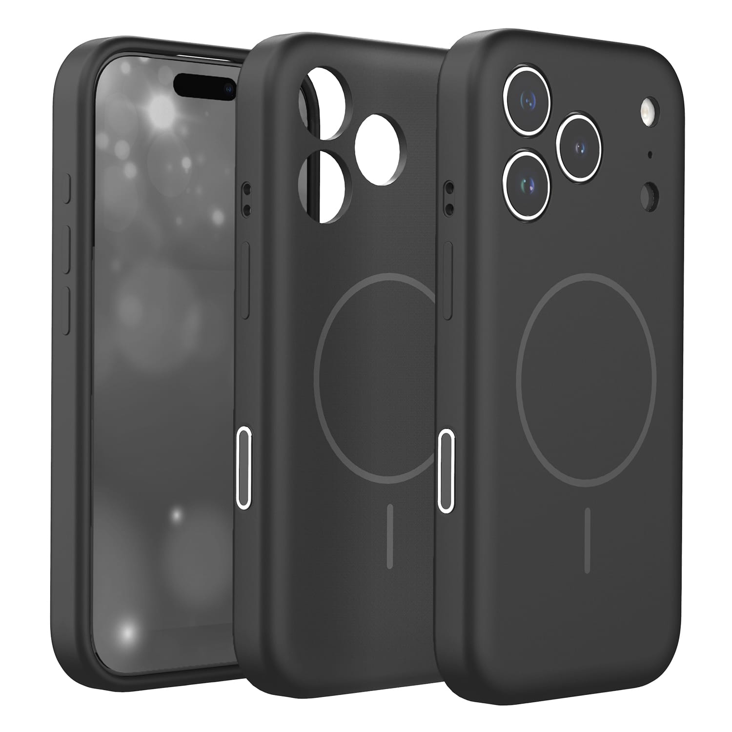 for iPhone ajouter  [Coron] MagSafe対応 超精密設計 衝撃吸収シリコンケース