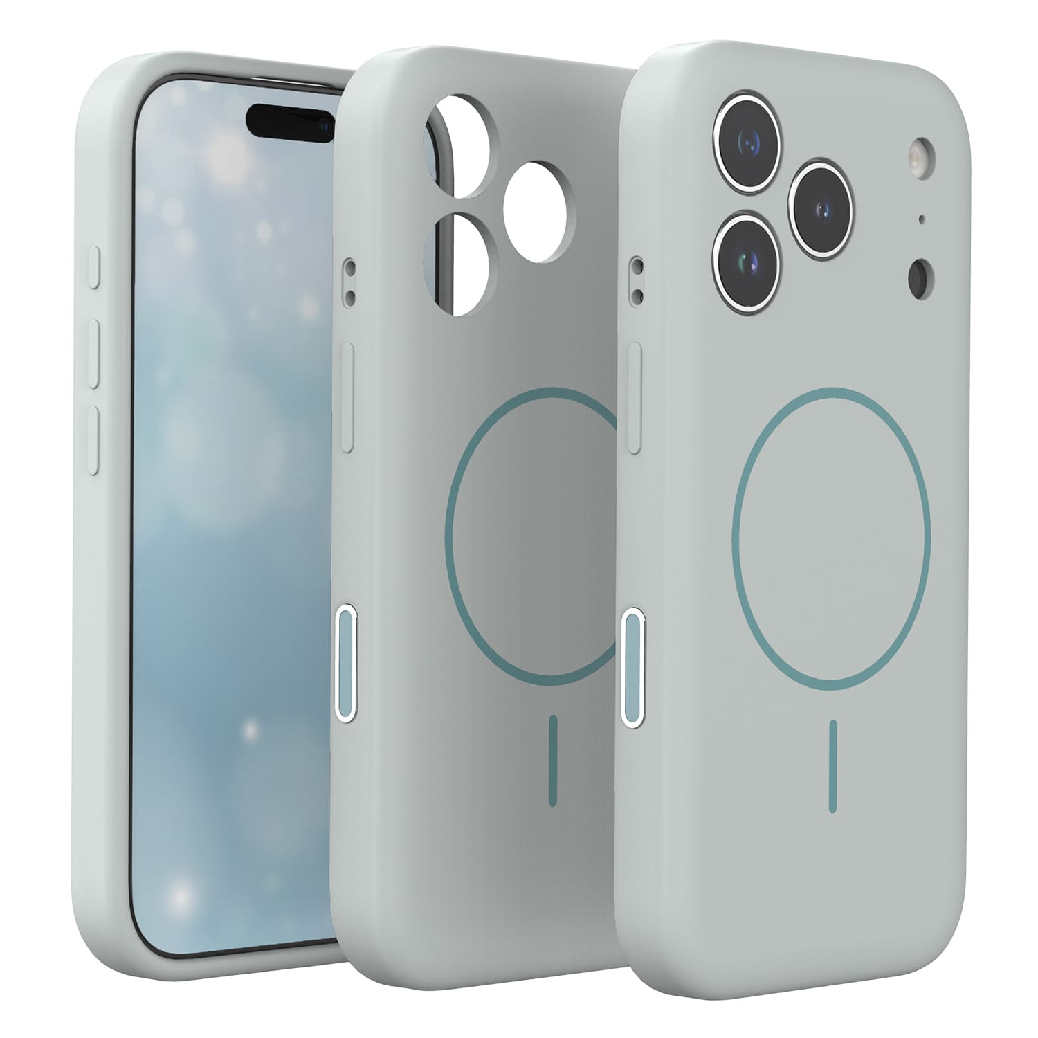 for iPhone ajouter  [Coron] MagSafe対応 超精密設計 衝撃吸収シリコンケース