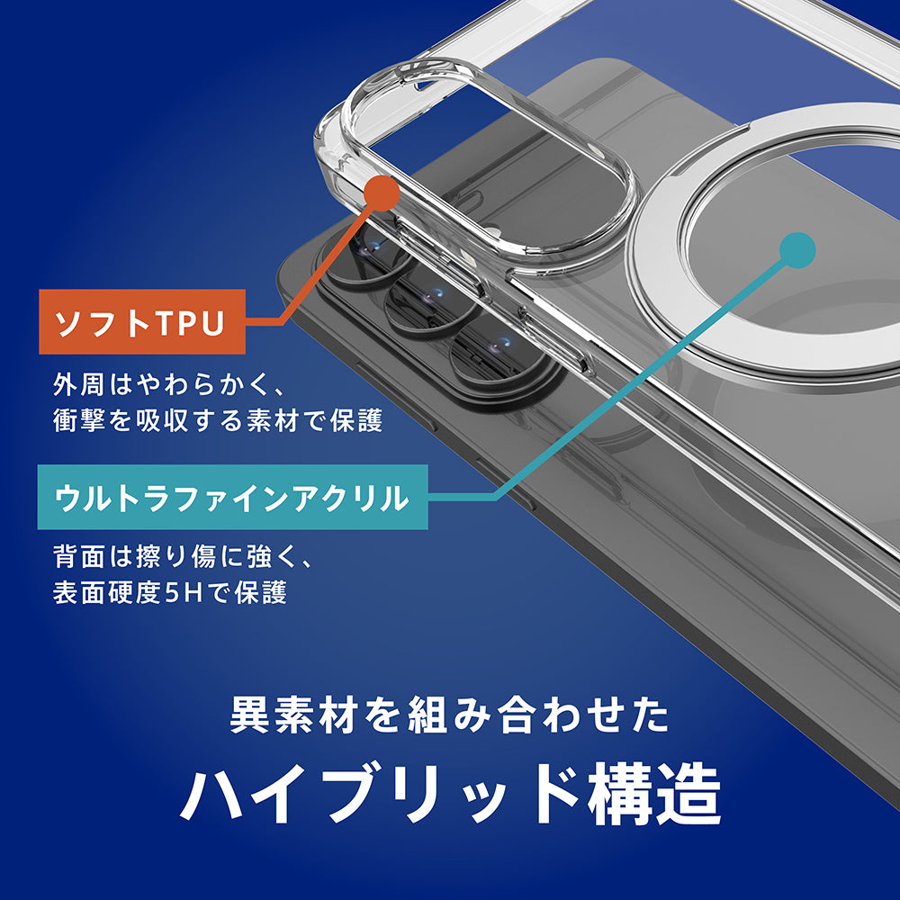 【予約製品】for Galaxy S26 [Turtle MagStand] マグネット吸着式アクセサリー対応 リングスタンド付きハイブリッドクリアケース