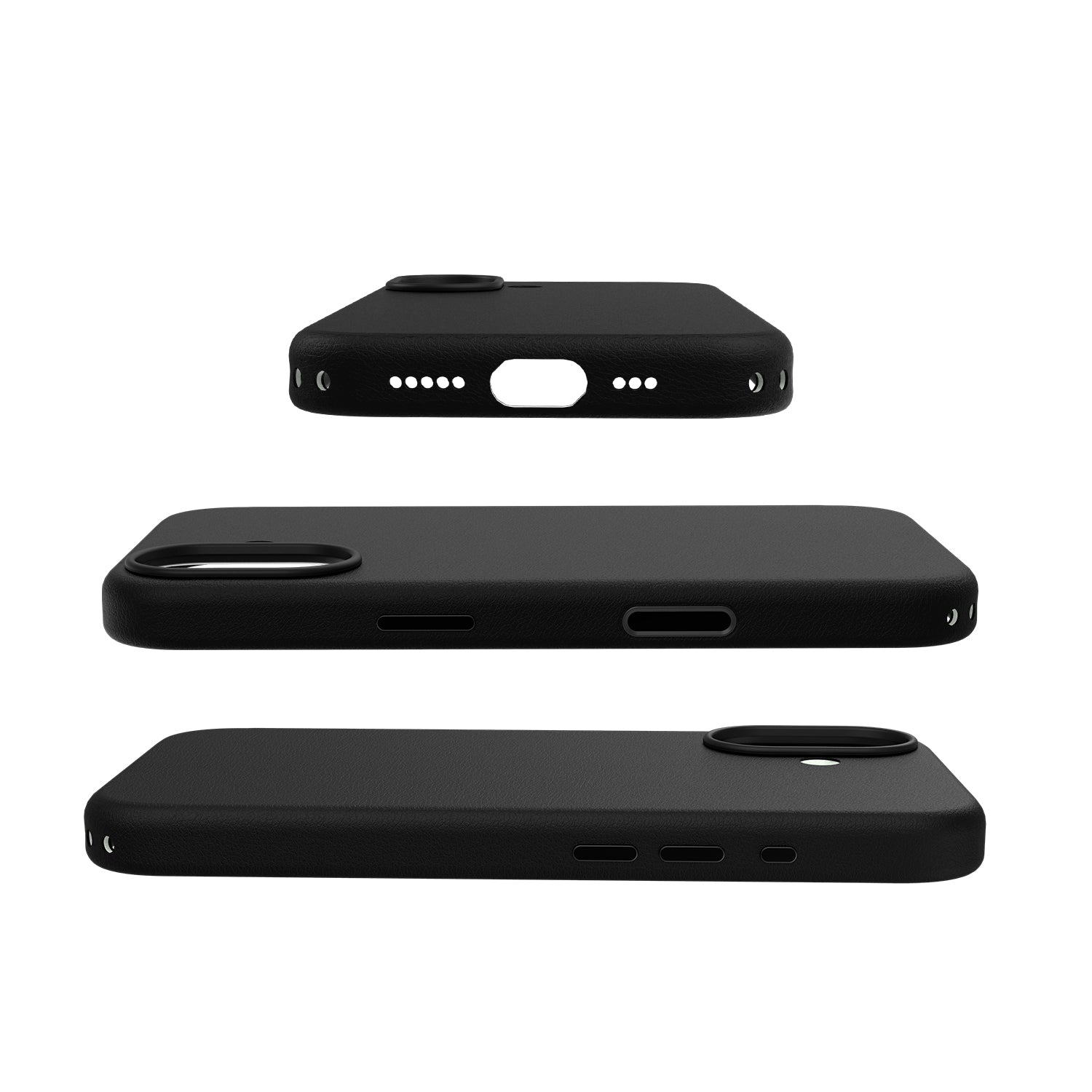 【予約製品】for iPhone 17 [NUNO] MagSafe対応 背面シリコンレザーケース