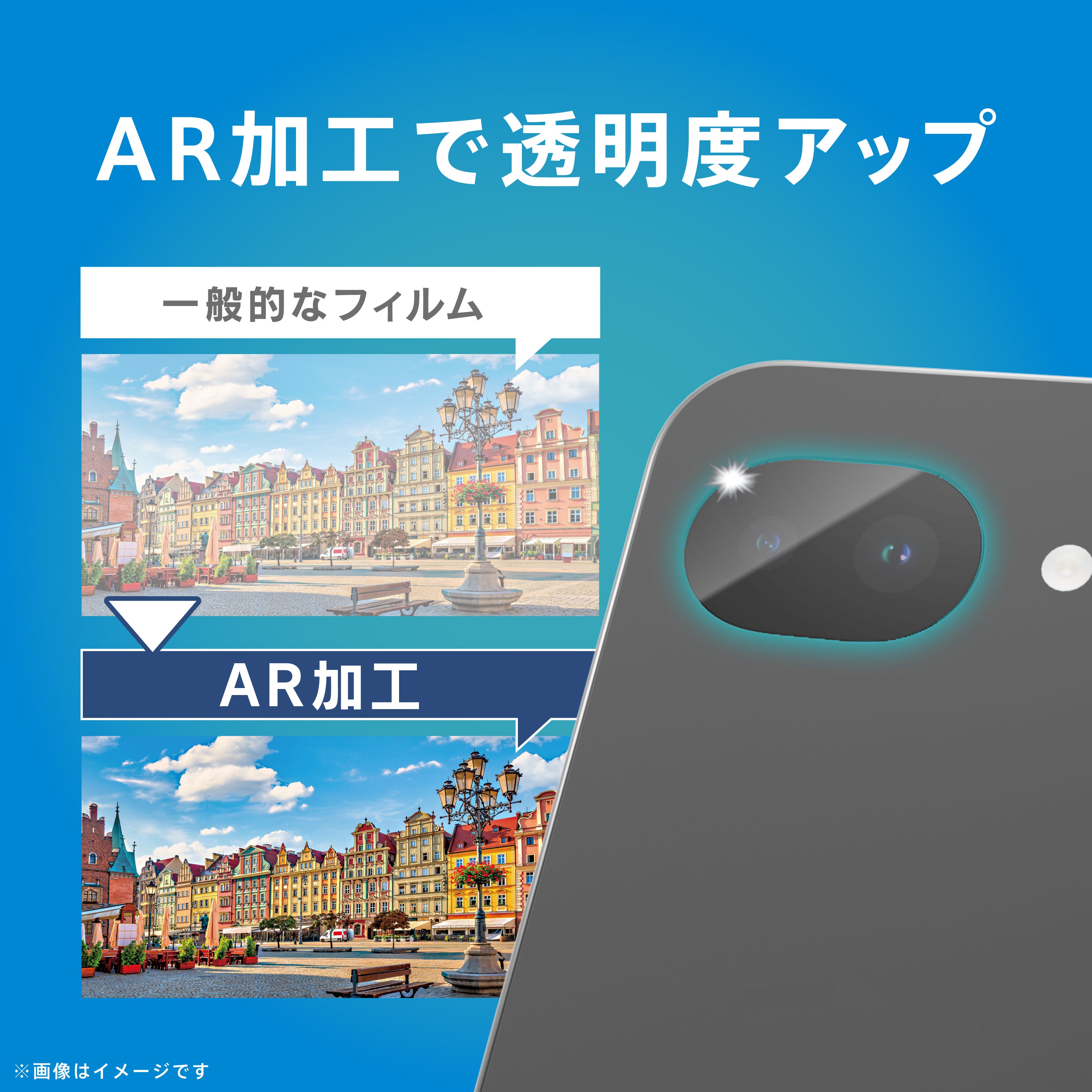 俺の友達が持ったクリアガラス レンズ 1cm for Google Pixel 10a レンズ保護ガラス｜スマホケース・フィルム