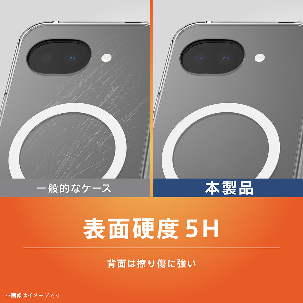 Google Pixel 10a [Turtle] マグネット吸着式アクセサリー対応 ハイブリッドクリアケース