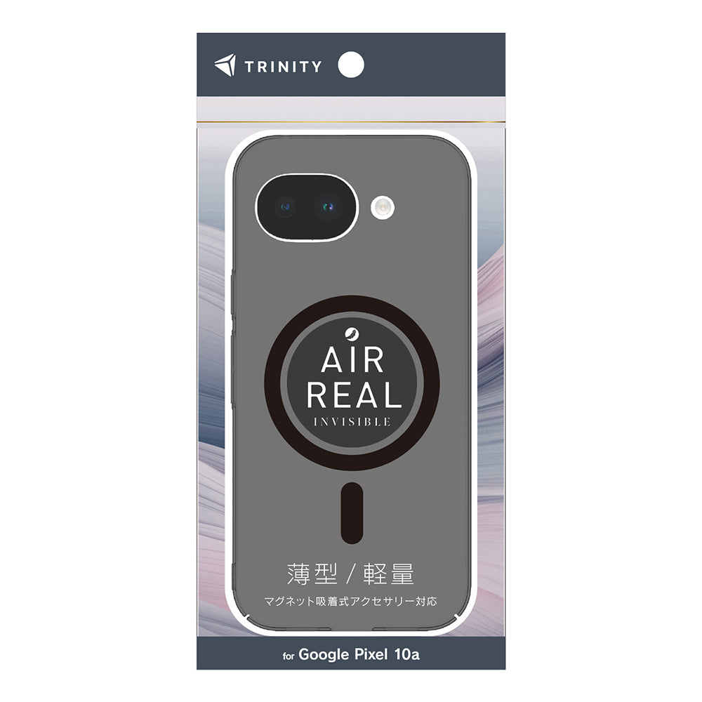 Google Pixel 10a [AIR-REAL INVISIBLE] マグネット吸着式アクセサリー対応 薄型軽量ハードケース