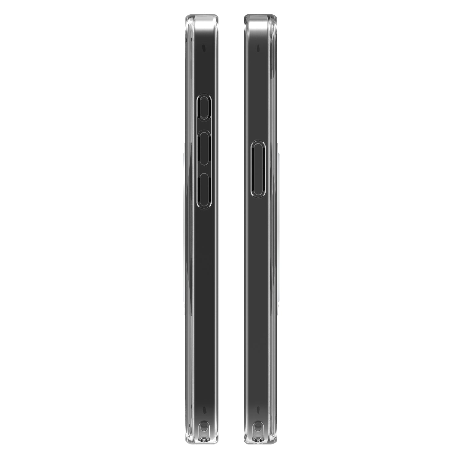 iPhone [Turtle Solid MagStand] 超精密設計 MagSafe対応 リングスタンド付きハイブリッドクリアケース