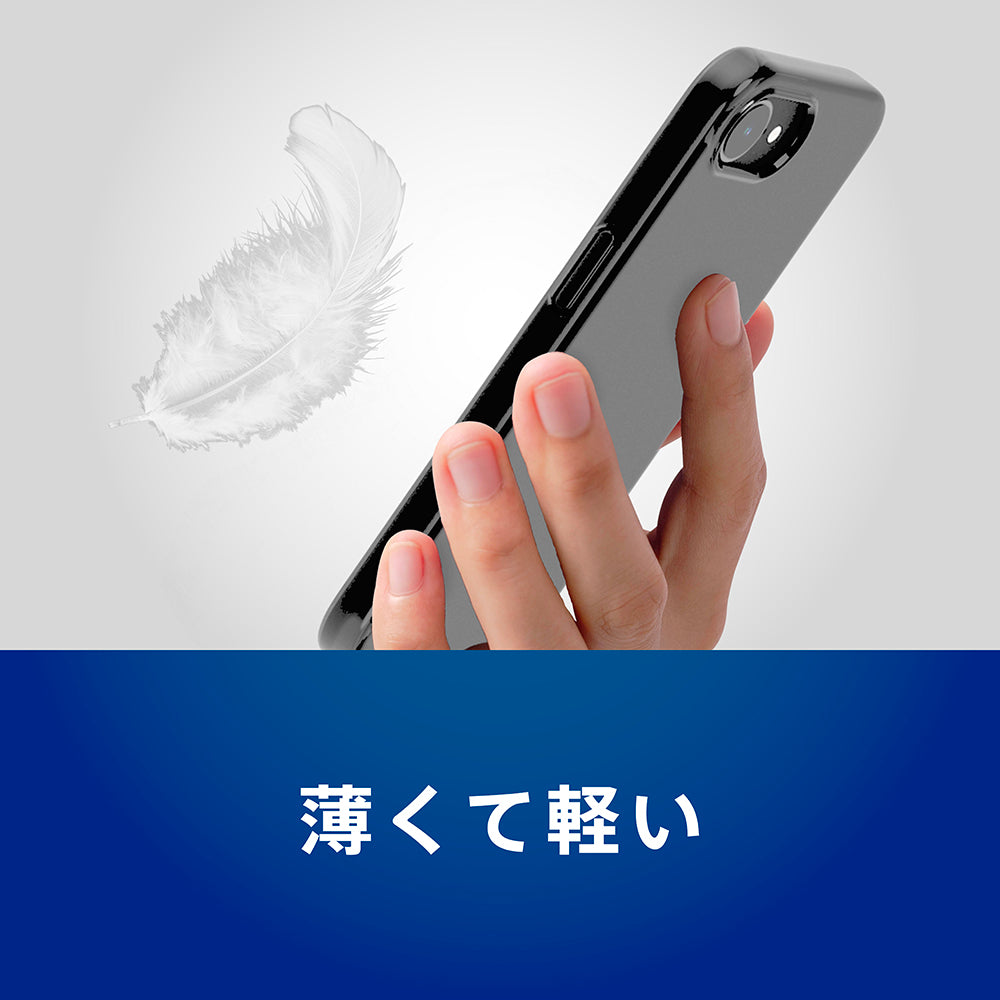 【予約製品】iPhone [AIR-REAL INVISIBLE] 薄型軽量ハードケース