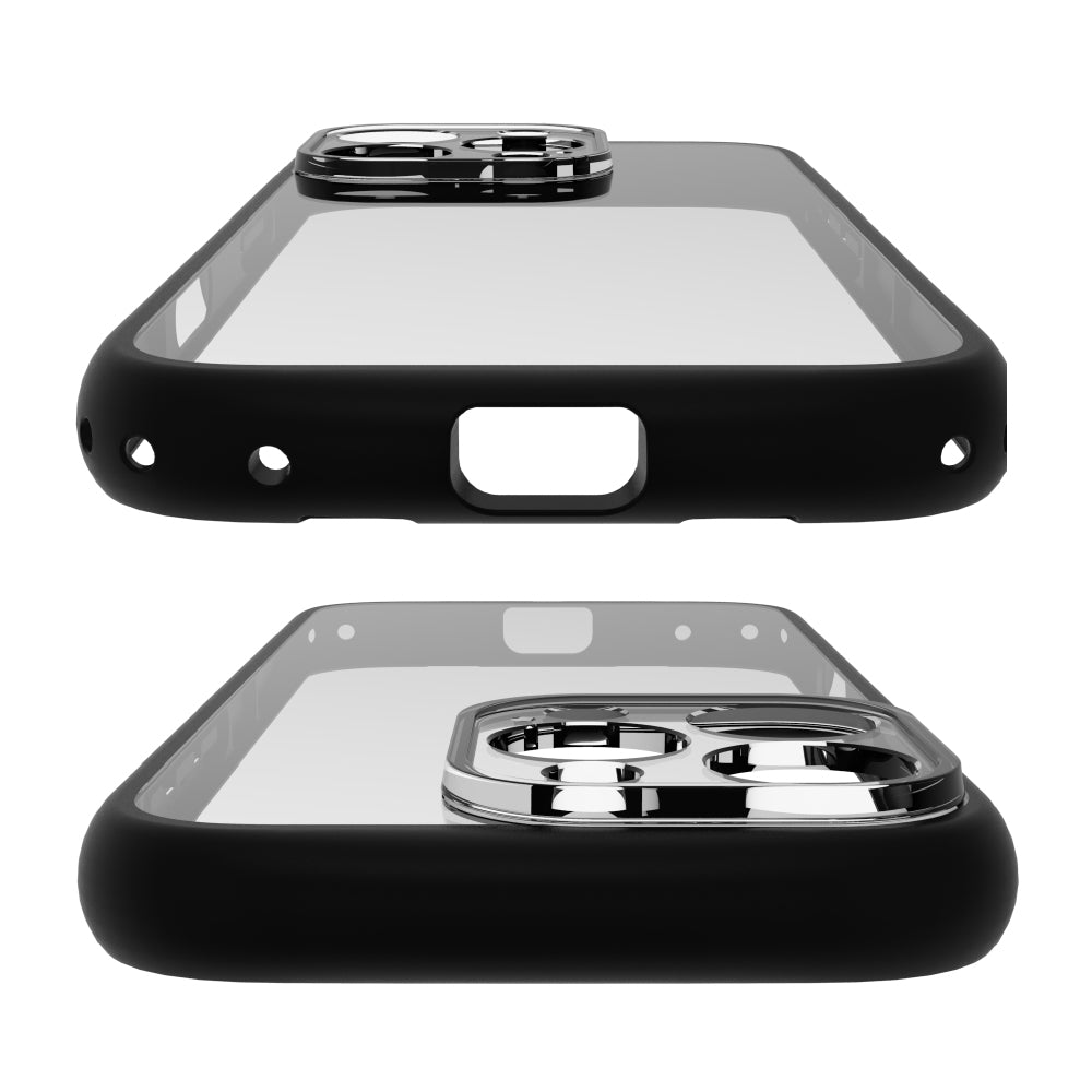for iPhone [LIGHT SHIELD] 衝撃吸収 ハイブリッドクリアケース エコパッケージ