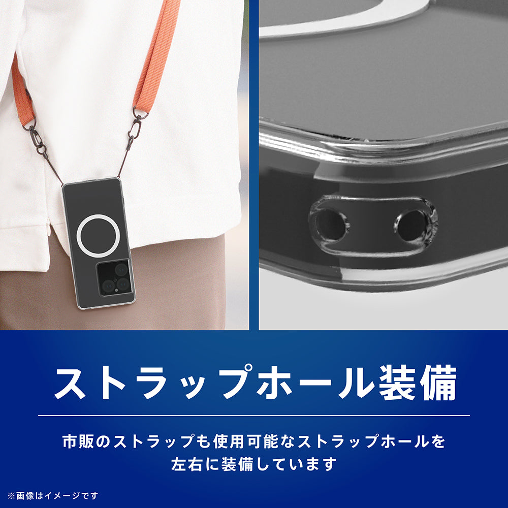 【予約製品】Xperia 1 Ⅷ [Turtle] マグネット吸着式アクセサリー対応 ハイブリッドクリアケース