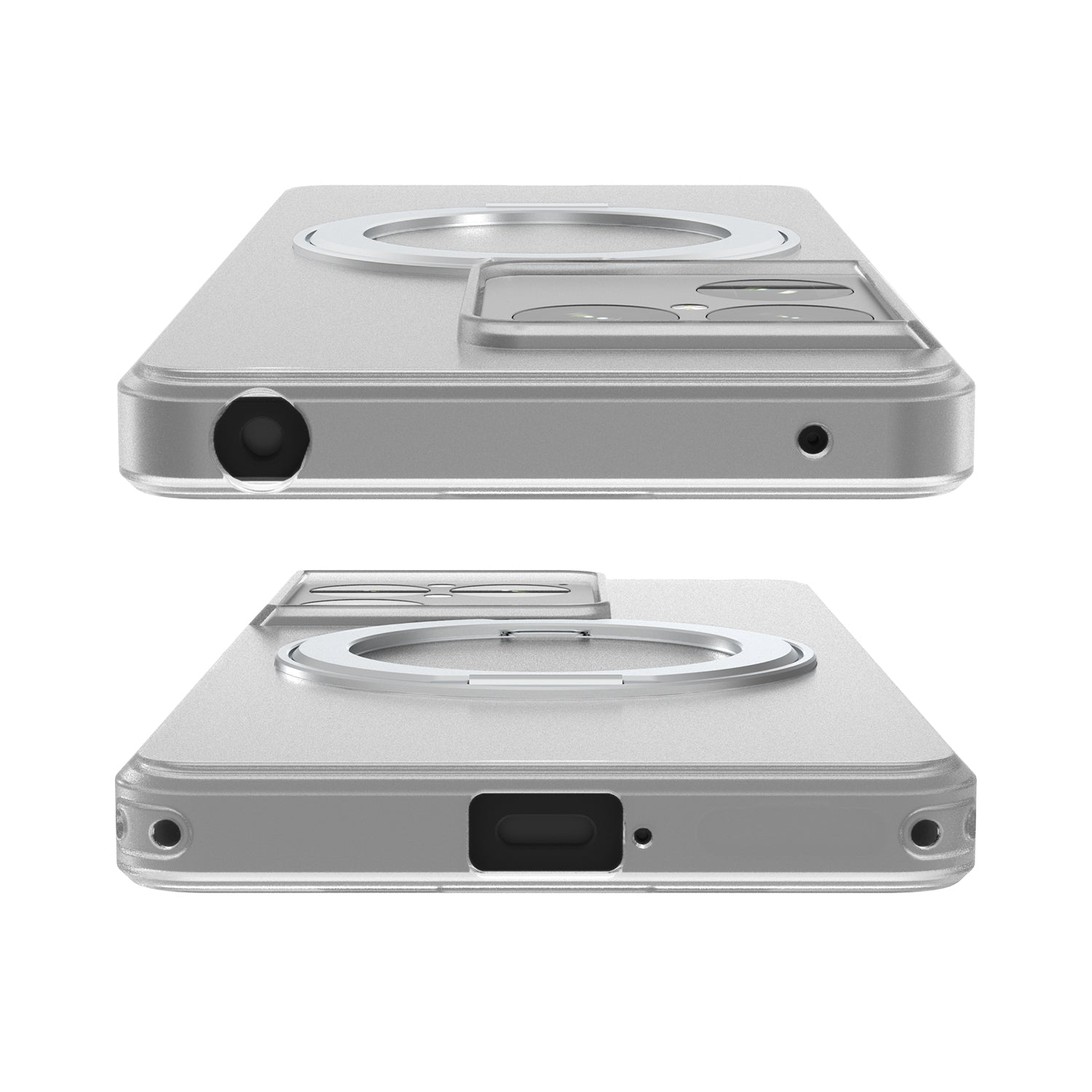 【予約製品】Xperia 1 Ⅷ [Turtle MagStand] マグネット吸着式アクセサリー対応 リングスタンド付きハイブリッドケース