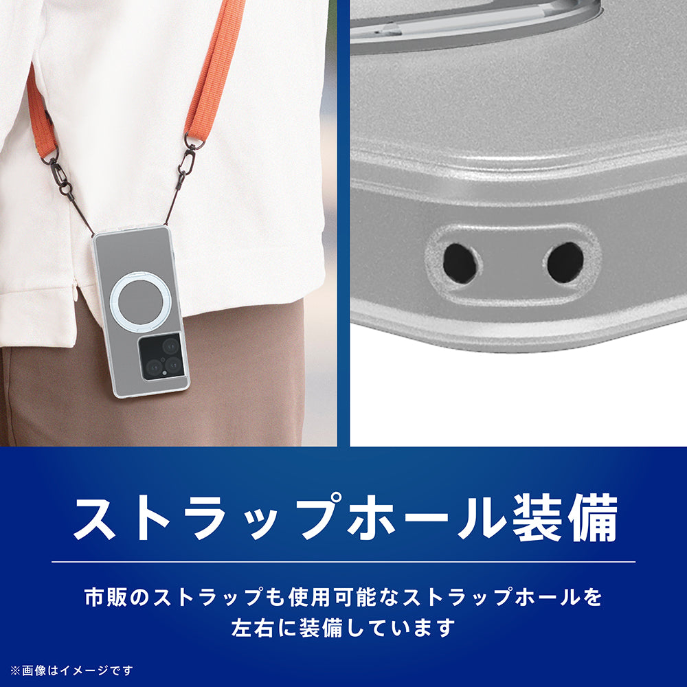 【予約製品】Xperia 1 Ⅷ [Turtle MagStand] マグネット吸着式アクセサリー対応 リングスタンド付きハイブリッドケース