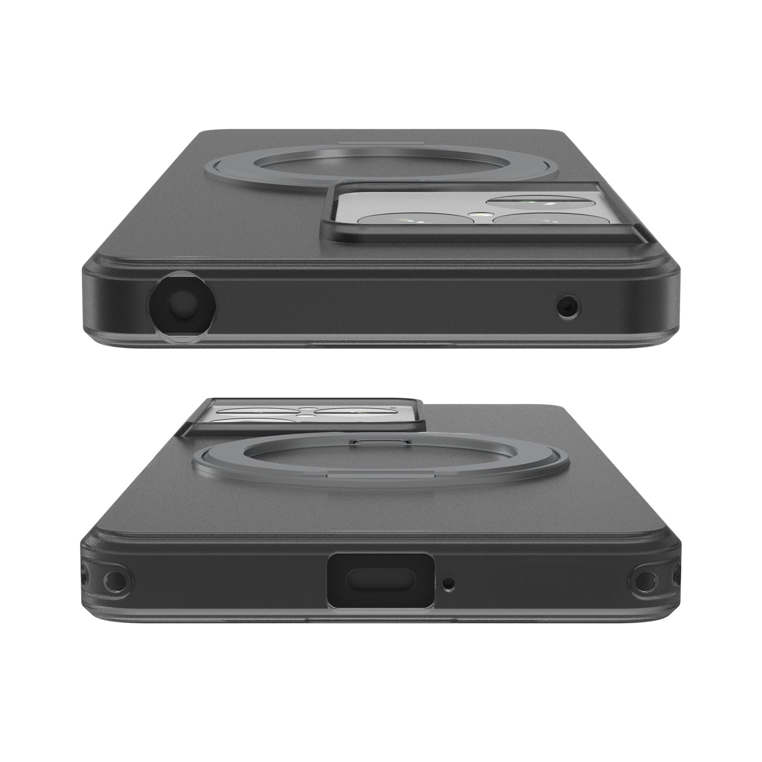 【予約製品】Xperia 1 Ⅷ [Turtle MagStand] マグネット吸着式アクセサリー対応 リングスタンド付きハイブリッドケース