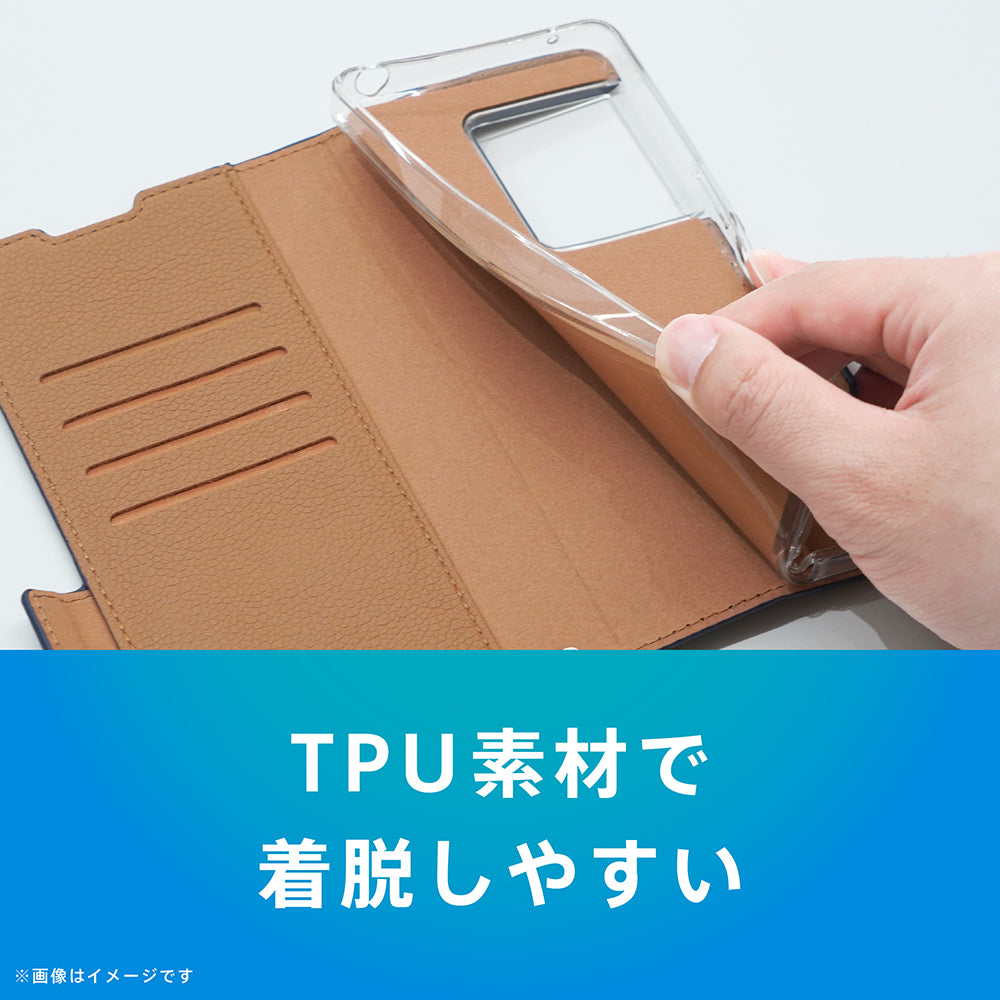【予約製品】Xperia 1 Ⅷ[FlipNote] 耐衝撃フリップノートケース