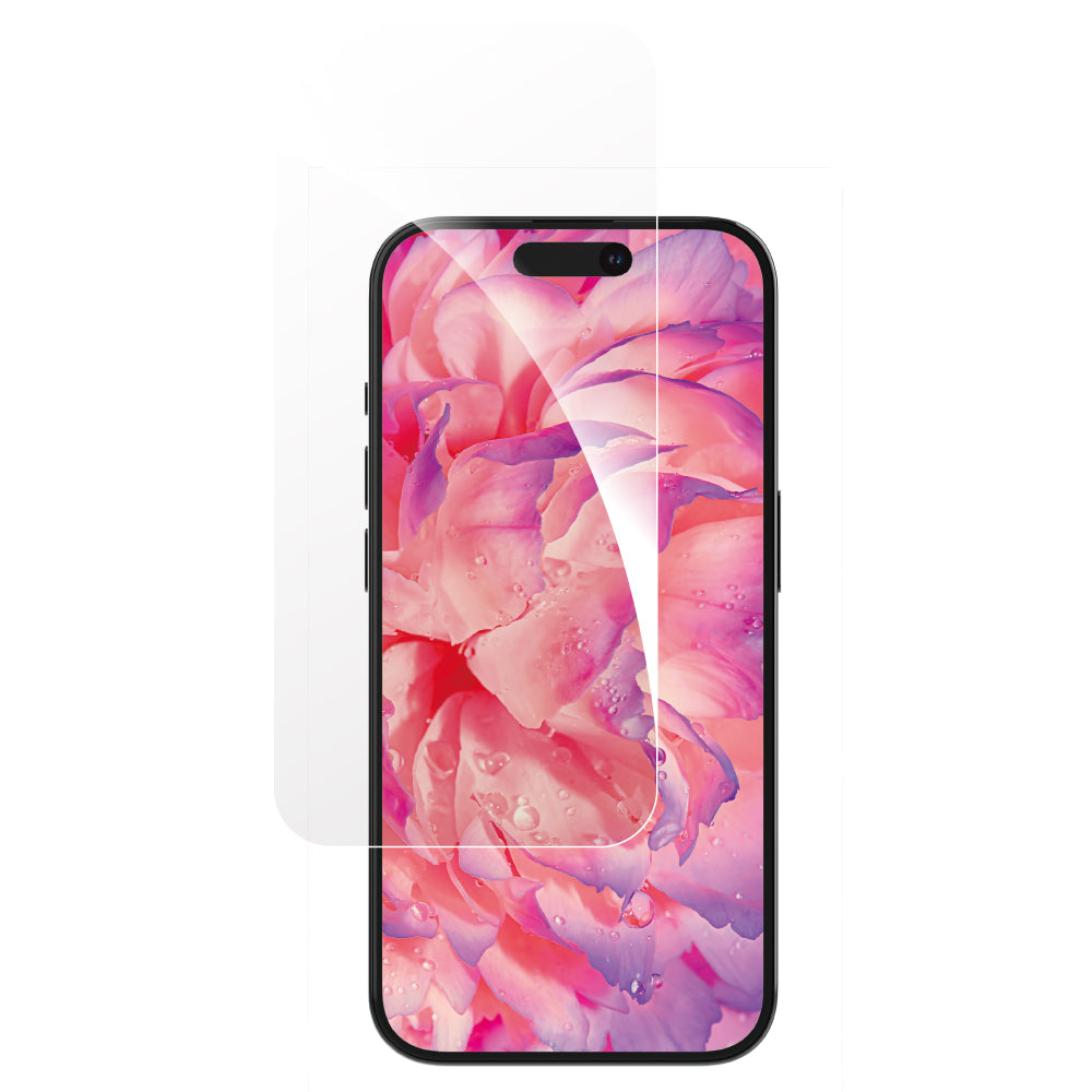 for iPhone [Cinematic Glass] ケースとの相性抜群 ウルトラクリア 画面保護強化ガラス エコパッケージ