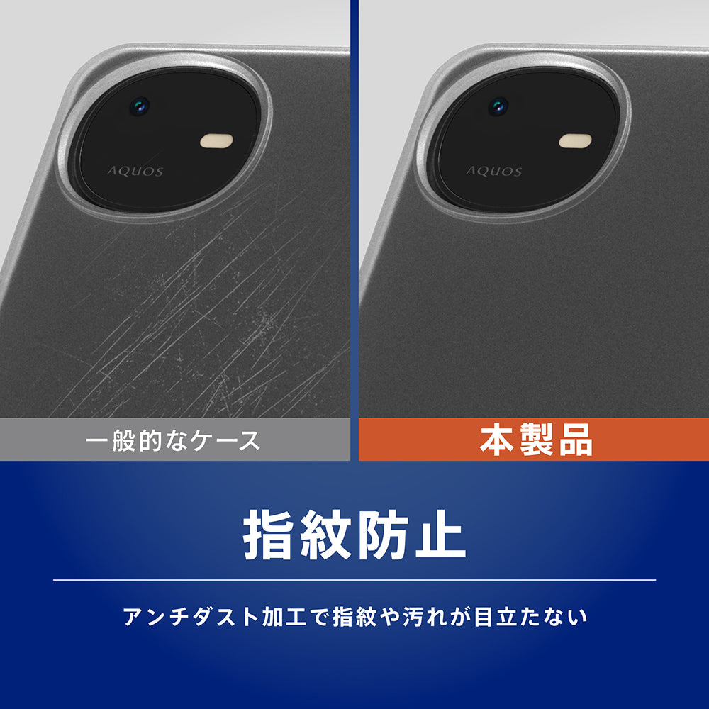 for AQUOS wish6 [Silky Armor] シルキータッチケース