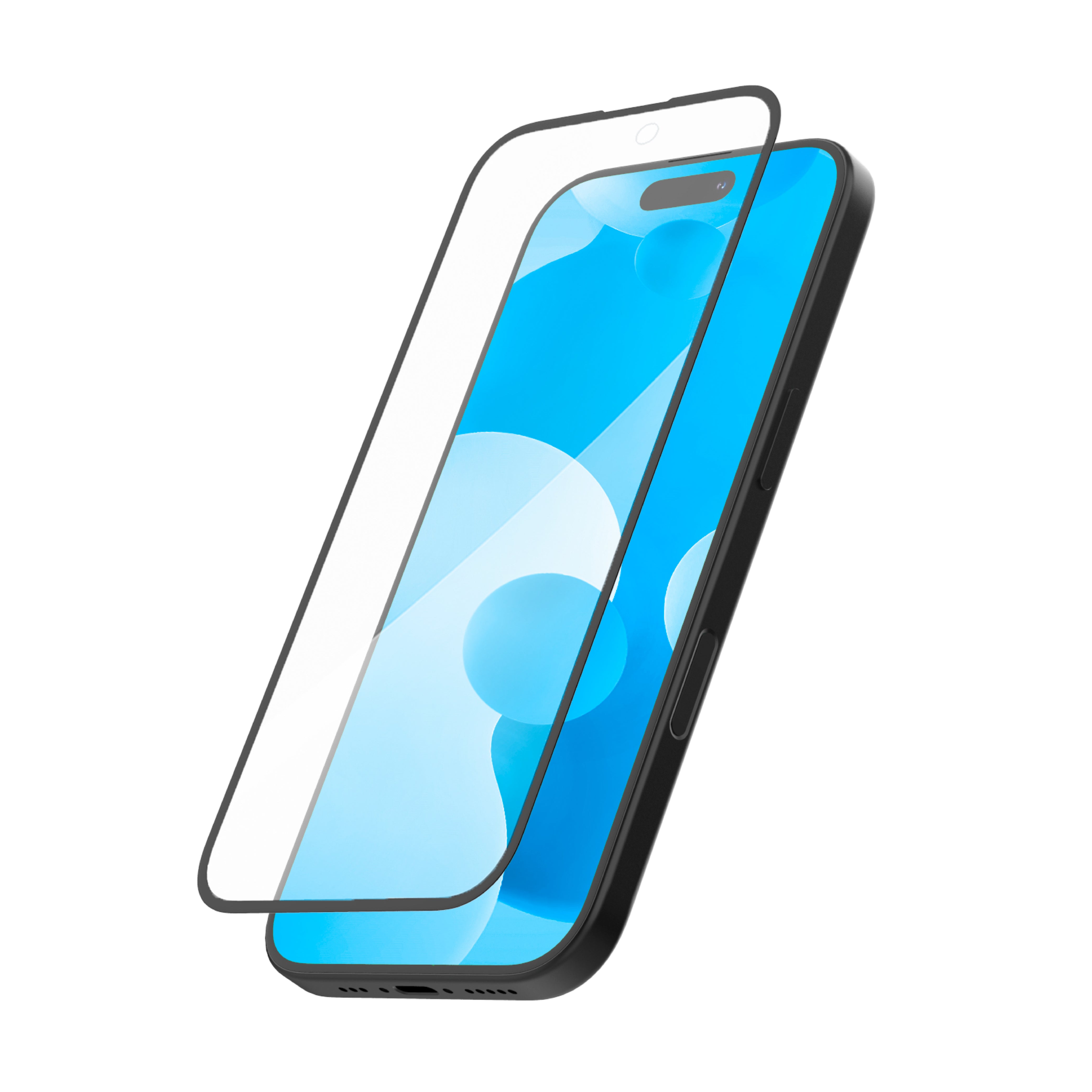 for iPhone [FLEX 3D] 複合フレームガラス エコパッケージ