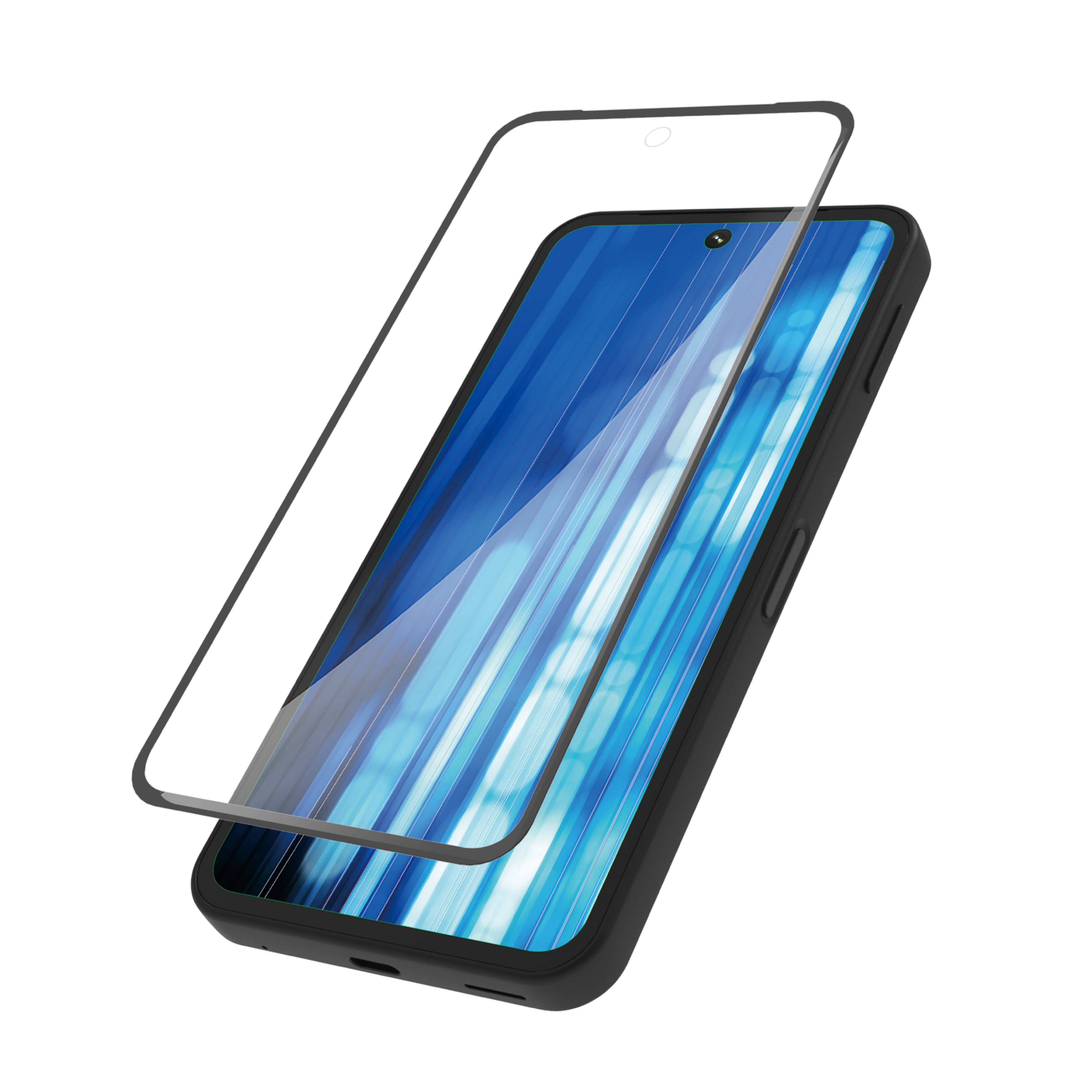 for AQUOS [FLEX 3D] 黄色くないブルーライト低減 複合フレームガラス エコパッケージ