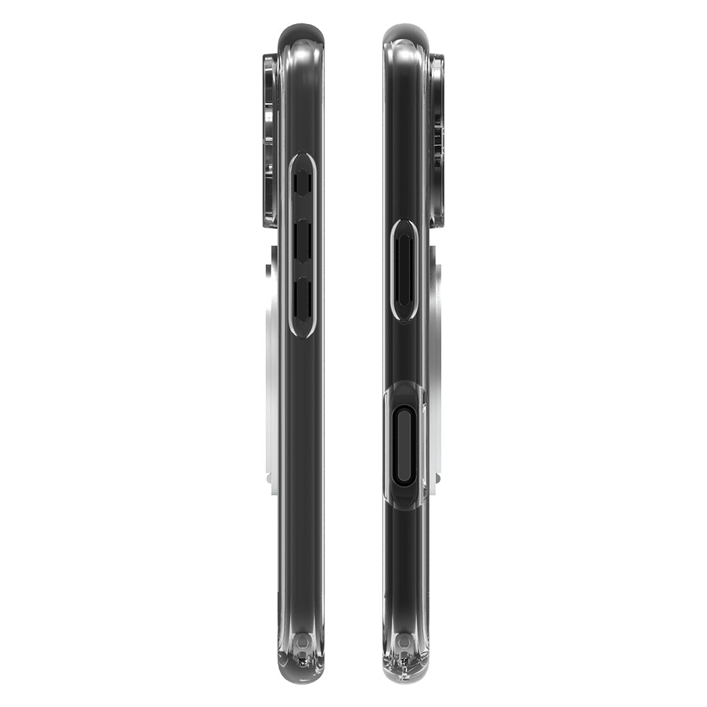 【予約製品】for iPhone [LIGHT SHIELD Solid MagStand] マグネット吸着式アクセサリー対応 超精密設計 衝撃吸収 リングスタンド付きハイブリッドクリアケース