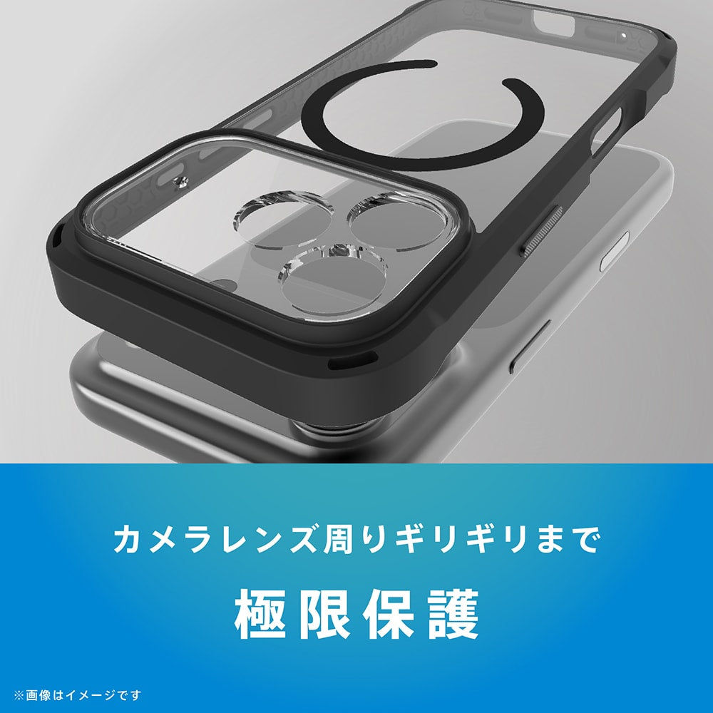 【予約製品】for iPhone [GRAV Solid UNLIMITED] マグネット吸着式アクセサリー対応 超精密設計 耐衝撃5M ハイブリッドケース